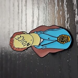 Brooklyn 99 Jake Peralta "Noice" Enamel Pin